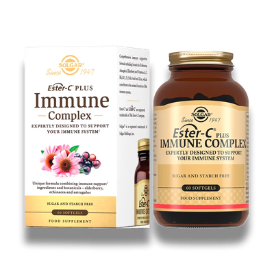 Комплексная пищевая добавка Solgar Иммуно-комплекс Эстер-С плюс