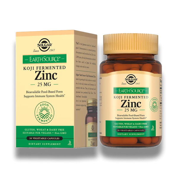 Минерал Solgar Цинк 25мг в ферментированной культуре Коджи