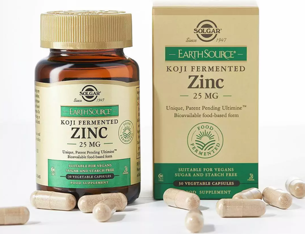 Минерал Solgar Цинк 25мг в ферментированной культуре Коджи