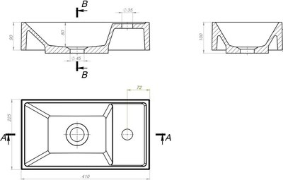 Умывальник Versalia Bazis Mini