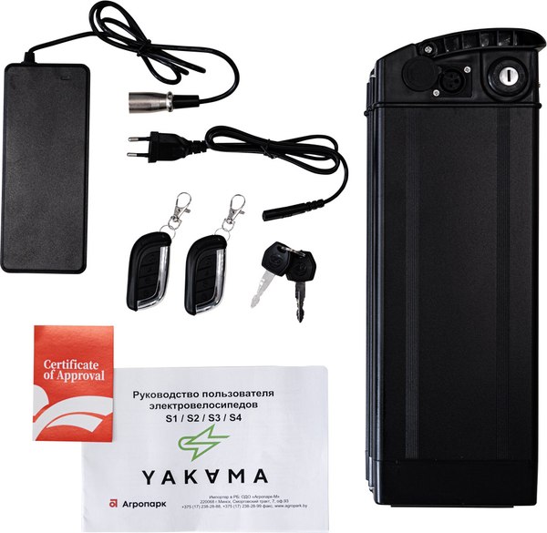 Электровелосипед Yakama S1 / S1- SEREB