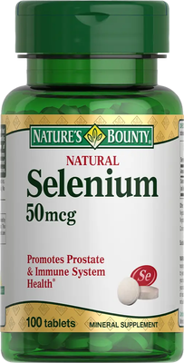 Минерал Nature's Bounty Селен 50мг - фото