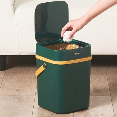 Мусорное ведро Solmax&Home С крышкой / SM90318