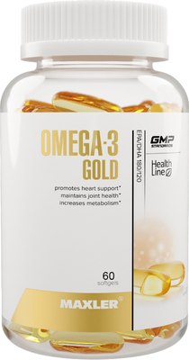 Жирные кислоты Maxler Омега-3 голд - фото