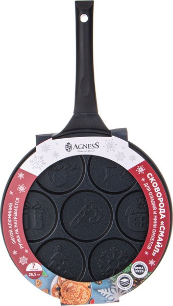 Сковорода для оладий Agness 932-025