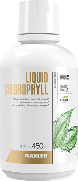 Пищевая добавка Maxler Жидкий Хлорофилл со вкусом мяты - фото