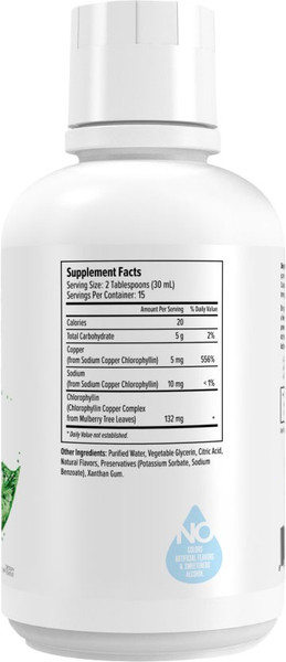 Пищевая добавка Maxler Жидкий Хлорофилл со вкусом мяты
