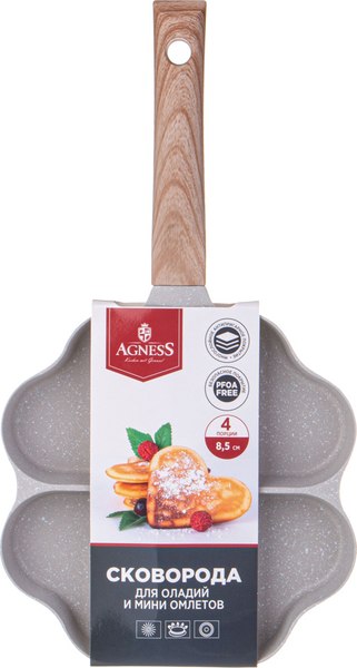 Сковорода для оладий Agness 932-027