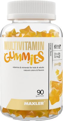 Витаминно-минеральный комплекс Maxler Мультивитамин гаммиз со вкусом апельсина - фото