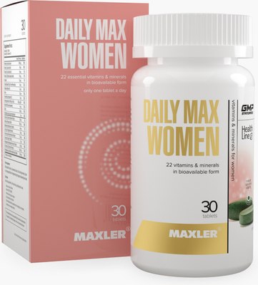 Витаминно-минеральный комплекс Maxler Дейли Макс Вумен