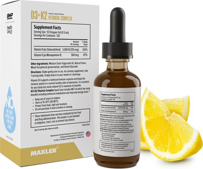 Мультивитаминный комплекс Maxler Д3 + К2 Витаминный комплекс