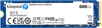 SSD диск Kingston NV3 500GB (SNV3S/500G) - фото