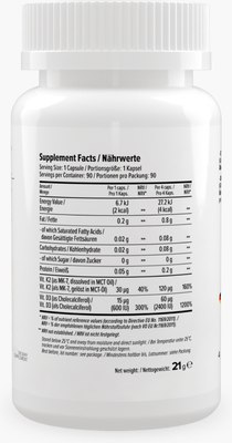 Мультивитаминный комплекс Maxler Д3 + К2