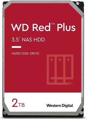 Жесткий диск Western Digital Red Plus 2TB (WD20EFPX) - фото