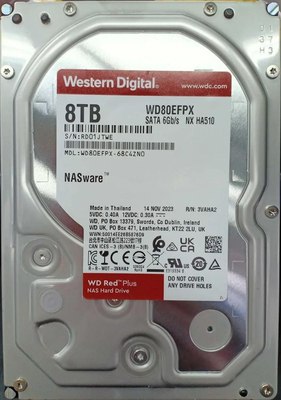 Жесткий диск Western Digital Red Plus 8TB (WD80EFPX) - фото