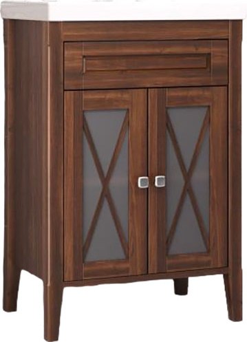 Тумба с умывальником Opadiris Палермо 60x45x87.5 / 00-00006718+031000-u - фото