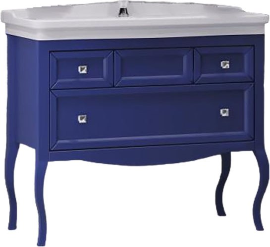 Тумба с умывальником Opadiris Валери 106x50x96 / 00-00006520+46400210635У - фото