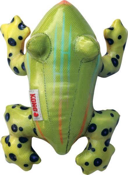 Игрушка для собак KONG Shields Tropics Frog / 201332 - фото