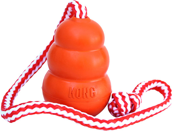 Игрушка для собак KONG Aqua with rope M / 41946 - фото