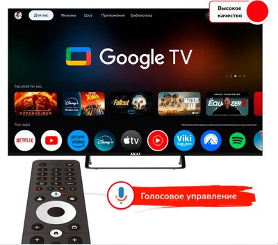 Телевизор Akai UHD GoogleTV 55 / TA55BU700