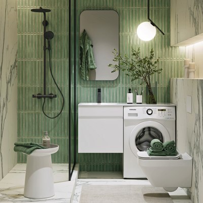 Тумба с умывальником Aqwella Duet L / DU01051