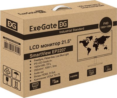 Монитор ExeGate SmartView EP2207 (EX295588RUS)