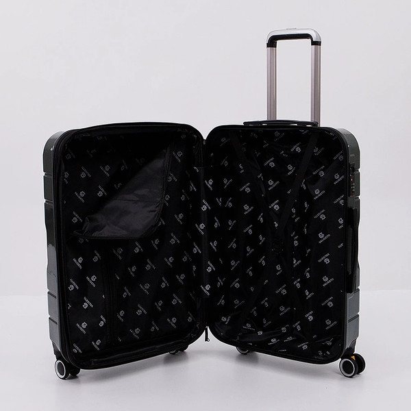 Чемодан на колесах Valigetti 338-2801/3-24GRN