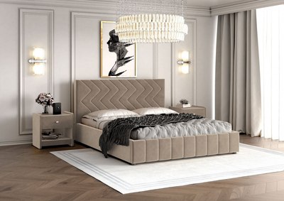 Каркас кровати Bravo Мебель Нельсон Зигзаг 140x200 Стандарт 3 вариант