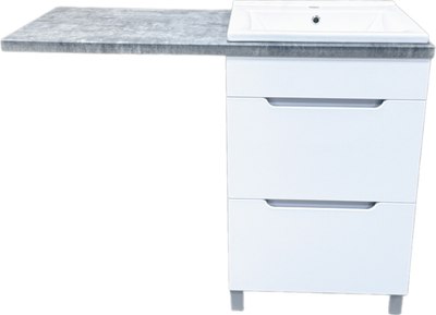 Тумба с умывальником Гамма Р23оФ8 У-55 Атриа-9055 со столешницей - фото
