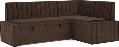 Уголок кухонный мягкий Mebel-Ars Вермут 211x83x141 / M11-23-7 - фото