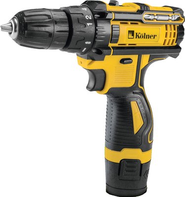 Аккумуляторная дрель-шуруповерт Kolner KCD 12/2C - фото