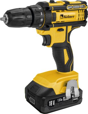 Аккумуляторная дрель-шуруповерт Kolner KCD 18LC - фото