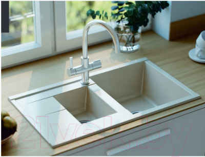 Мойка кухонная Акватон Делия 87 (1A716232DE210)