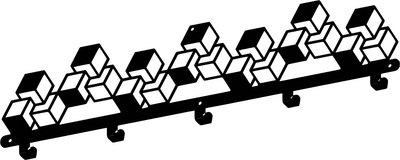 Вешалка для одежды GAMET WS22-L2 - фото