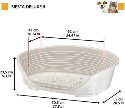 Лежанка для животных Ferplast Siesta Deluxe 6 / 70206926