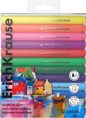Набор маркеров Erich Krause Art Spirit / 61839 - фото