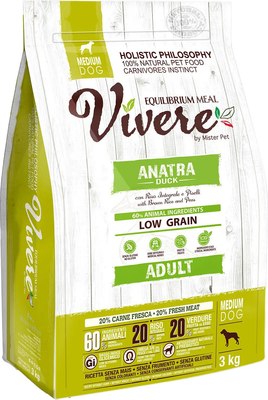 Сухой корм для собак Vivere Medium Adult Duck - фото
