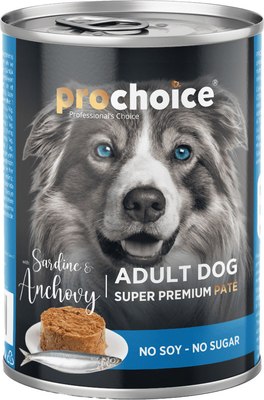 Влажный корм для собак Prochoice Паштет Сардина и анчови - фото