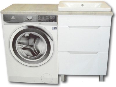 Тумба с умывальником Гамма Р23оФ8-У55 Софт-13055 со столешницей