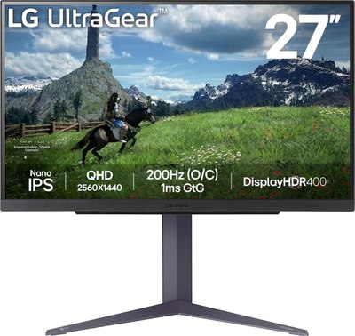 Монитор LG UltraGear 27GS85Q-B - фото