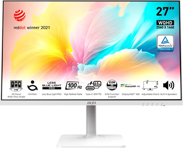 Монитор MSI Modern MD272QXPW (9S6-3PB19H-225) - фото