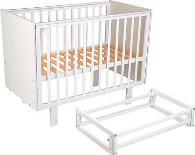 Детская кроватка Polini Kids Simple 342 с маятником / 0003168-04