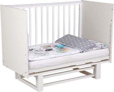 Детская кроватка Polini Kids Simple 342 с маятником / 0003168-04