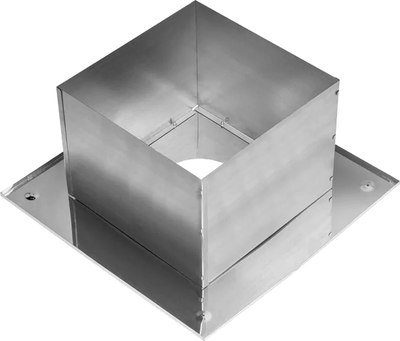 Потолочно-проходной узел дымохода UMKPRO КвХ ф 220 AISI 439/Оц 0.5мм/0.5мм - фото