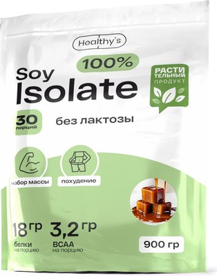 Протеин Healthys 100% Soy Isolate - фото