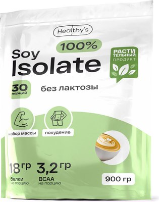 Протеин Healthys 100% Soy Isolate - фото