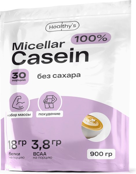 Протеин Healthys 100% Micellar Casein - фото