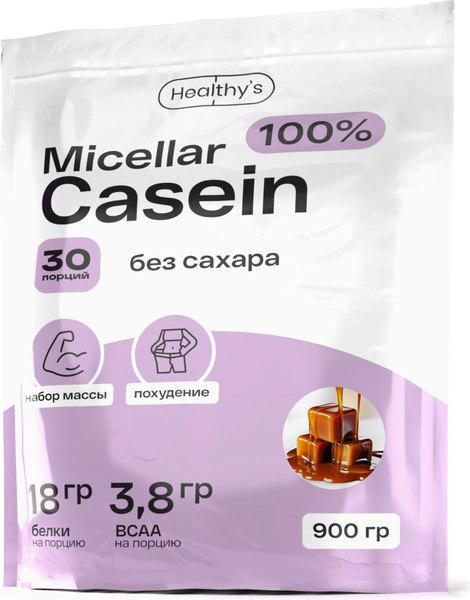 Протеин Healthys 100% Micellar Casein - фото