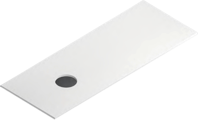 Столешница для ванной ЗОВ 13 / CKP13W1195458C1S - фото