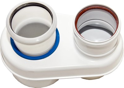 Адаптер для дымохода Ariston 80/125-80/80 / 3580784 - фото